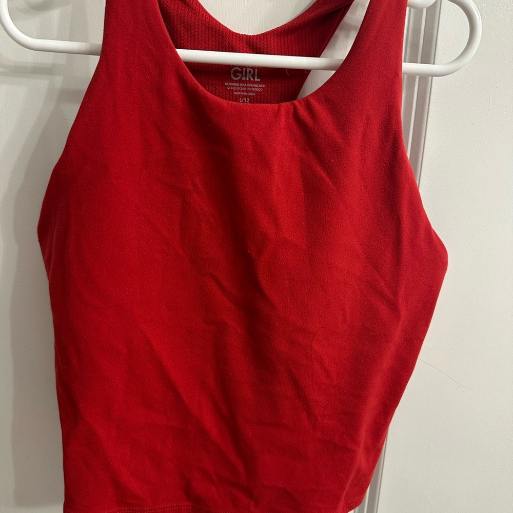 Athleta Long Distance Bra — crop top